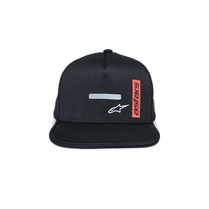 Gorra Alpinestars Alfer Trucker. Negro-Negro. (Jockey)