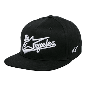 Gorra Alpinestars Los Angeles. Negro-Blanco. (Jockey)