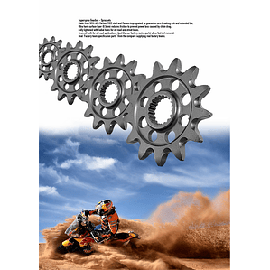 Piñón de Ataque SuperSprox BMW G310Gs - G310R. 16 Dientes