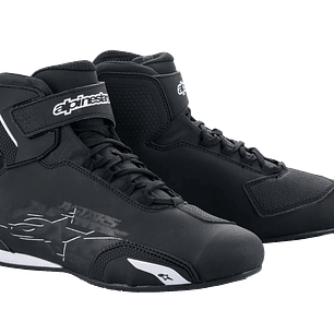 Botín Alpinestars Sektor. Negro/ Blanco