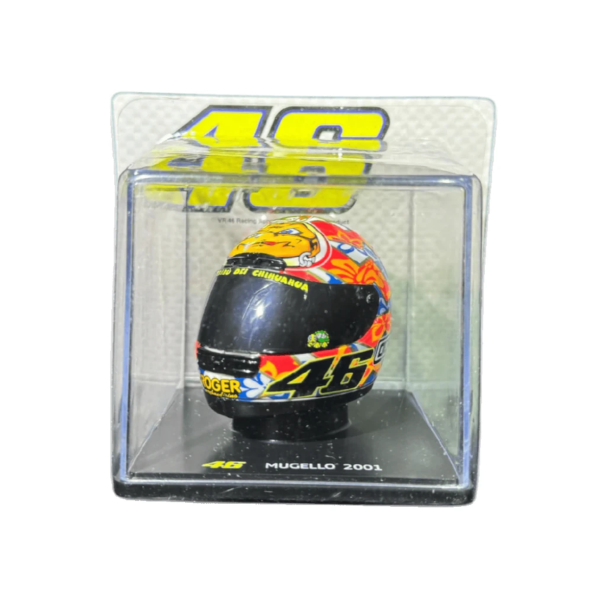 Casco de Colección Mugello 2001. AGV Valentino Rossi. Escala 1:5 1