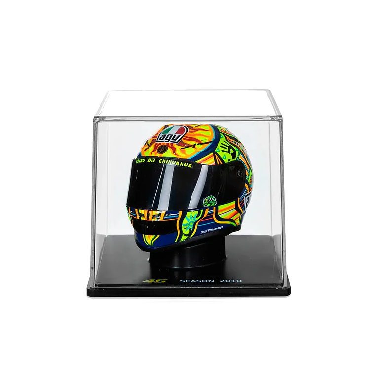 Casco de Colección Season 2010. AGV 5 Continentes. Valentino Rossi. Escala 1:5 1