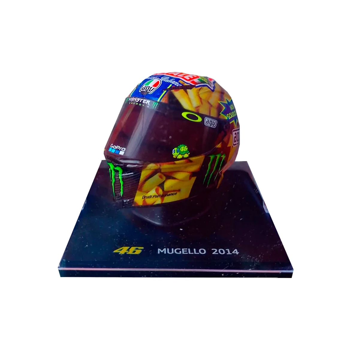 Casco de Colección Mugello 2014. AGV Valentino Rossi. Escala 1:5 1