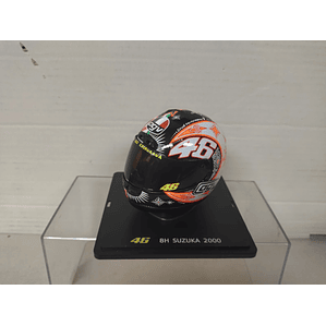 Casco de Colección 8 Hrs Suzuka 2000. AGV Valentino Rossi. Escala 1:5