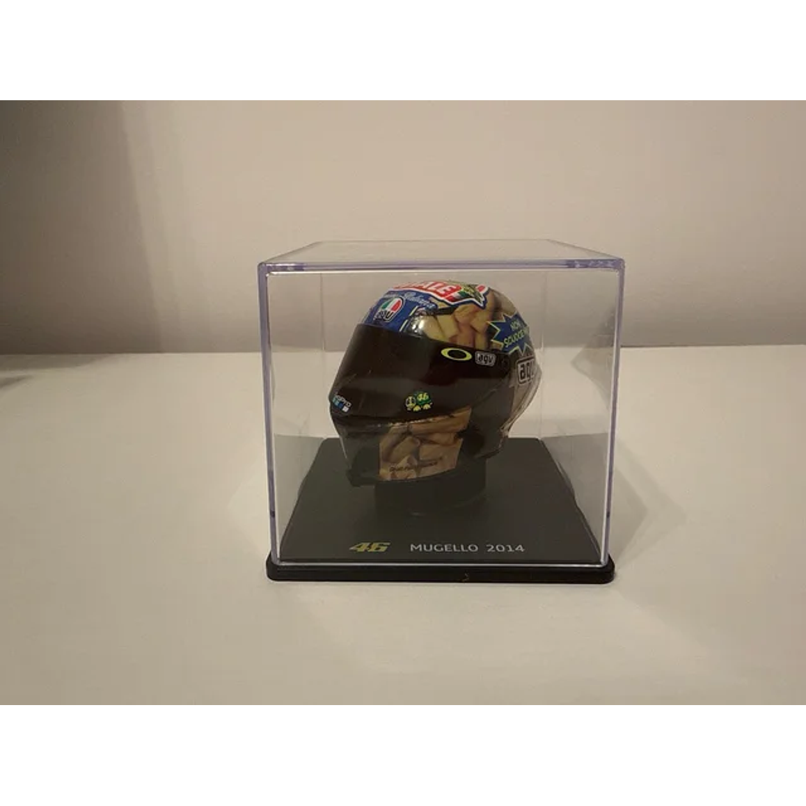 Casco de Colección Mugello 2014. AGV Valentino Rossi. Escala 1:5 2