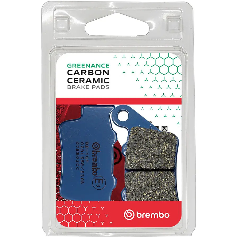 Pastillas de Freno Trasera para BMW F800GS. Brembo Carbon Ceramic 2