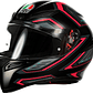 Casco AGV K1 S Sling Negro Matte / Fucsia. ECE 22.06. (QR Norma Chilena) - Miniatura 2