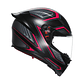 Casco AGV K1 S Sling Negro Matte / Fucsia. ECE 22.06. (QR Norma Chilena) - Miniatura 4