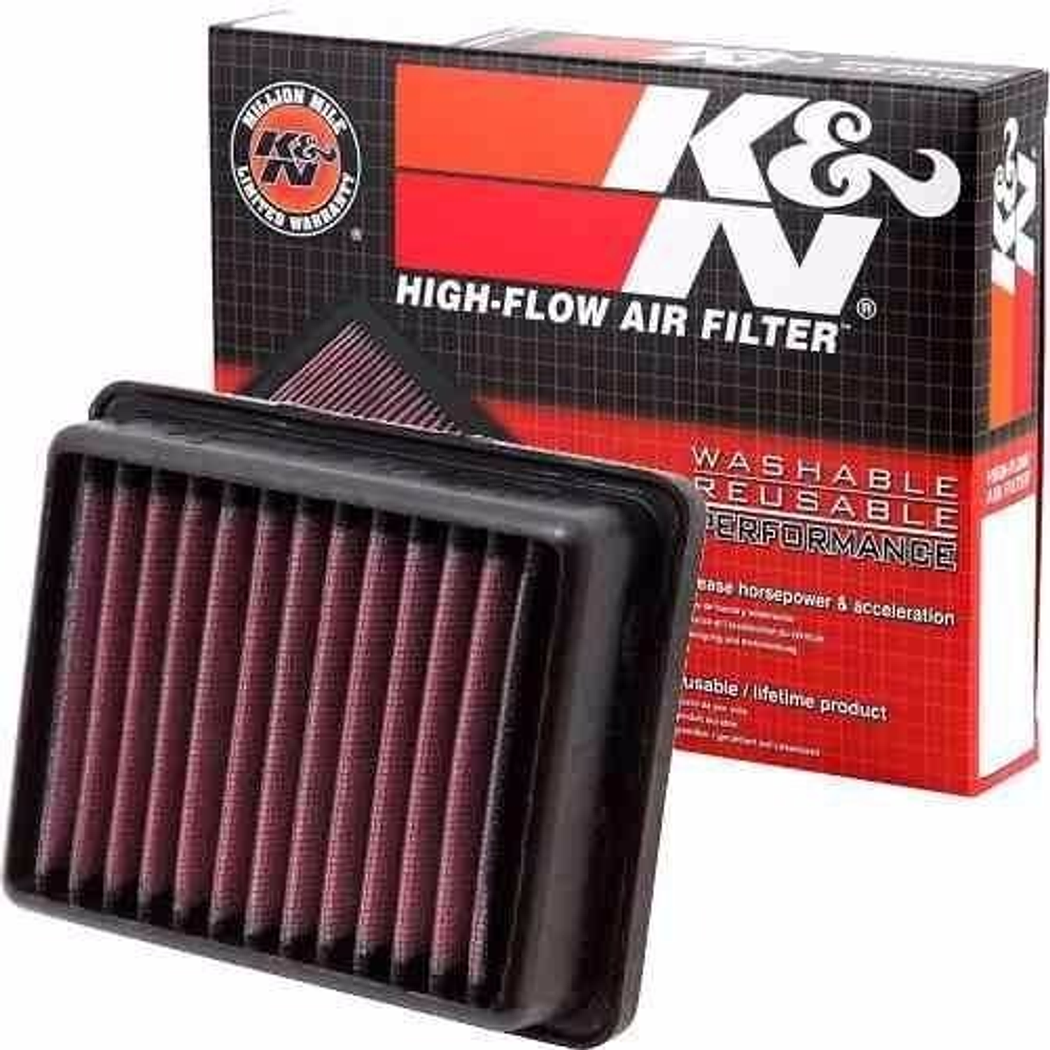 Filtro de Aire K&N de Alto Flujo KTM Duke 200 / 390 (KT-1211) 1