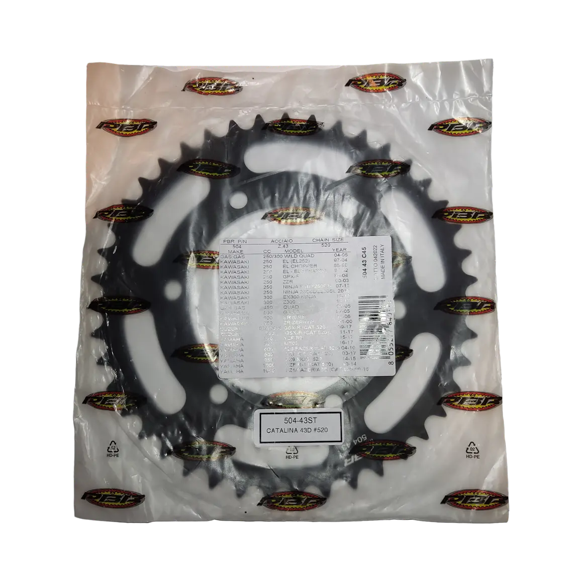 Kit de Transmisión Yamaha R3, MT-03, R3A.  Regina - PBR Italy 7