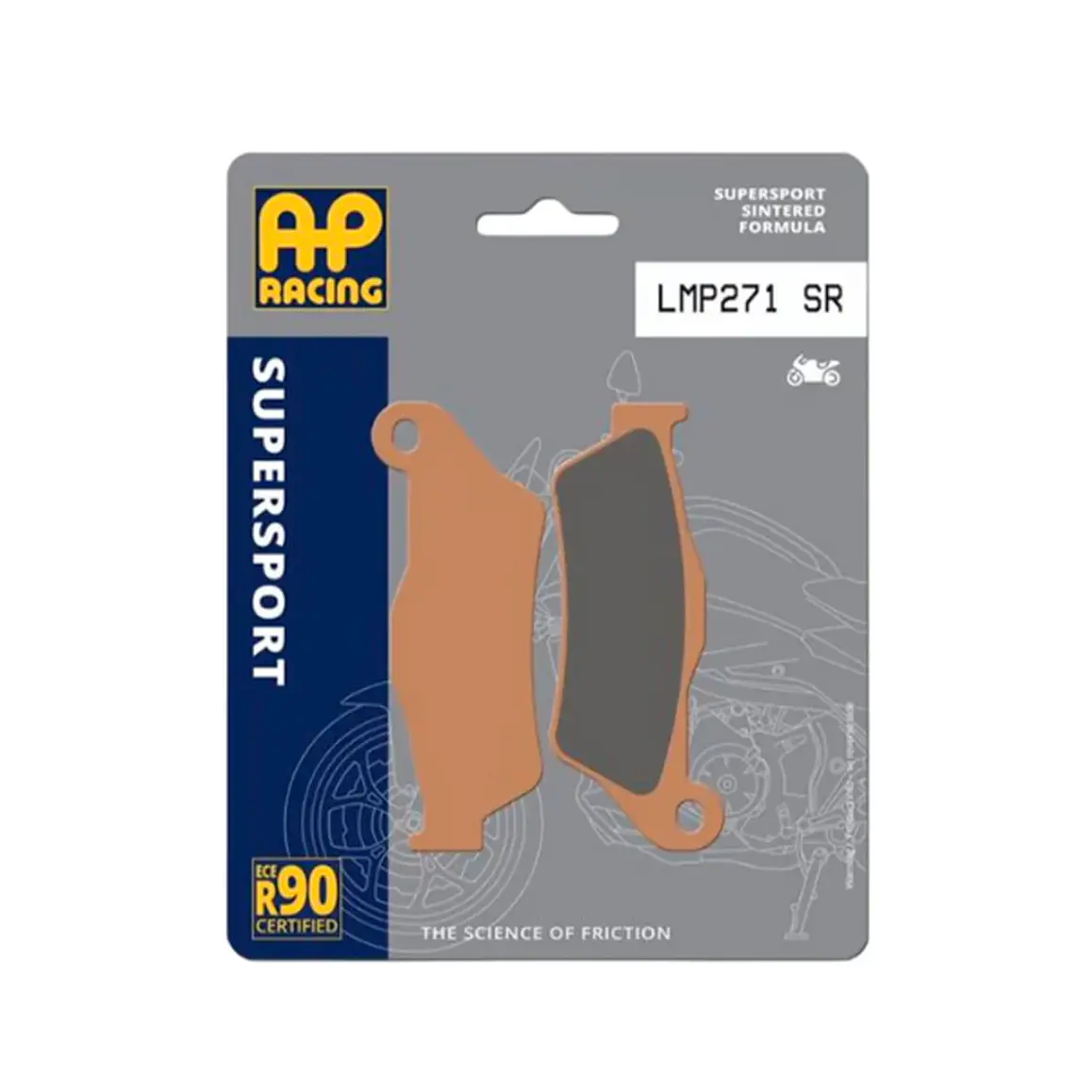 Pastillas de Freno Traseras KTM 990 Adventure. AP Racing Sinterizada 1