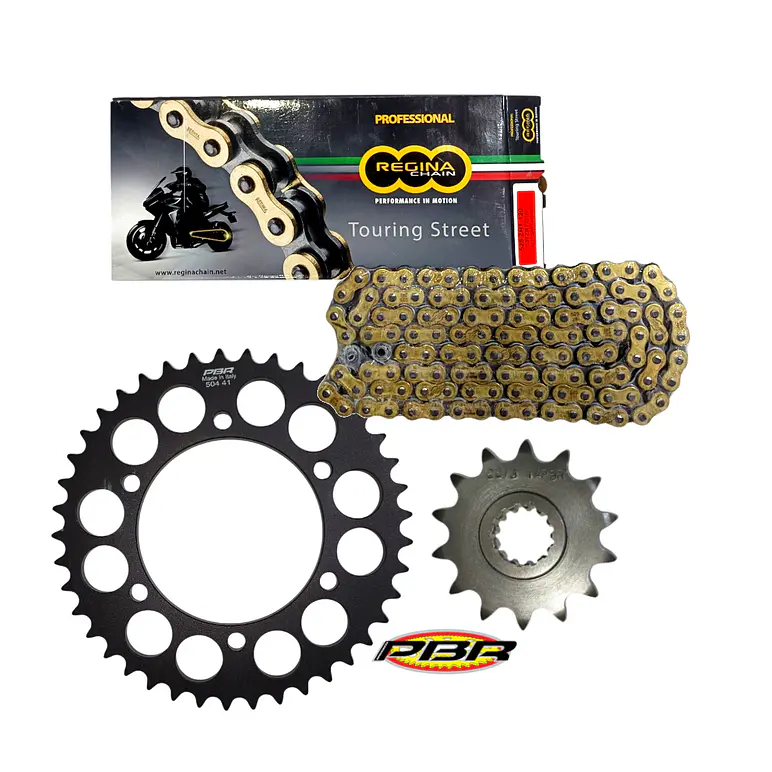 Kit de Transmisión Kawasaki Ninja 400, Z400. Regina -  PBR Italy 1