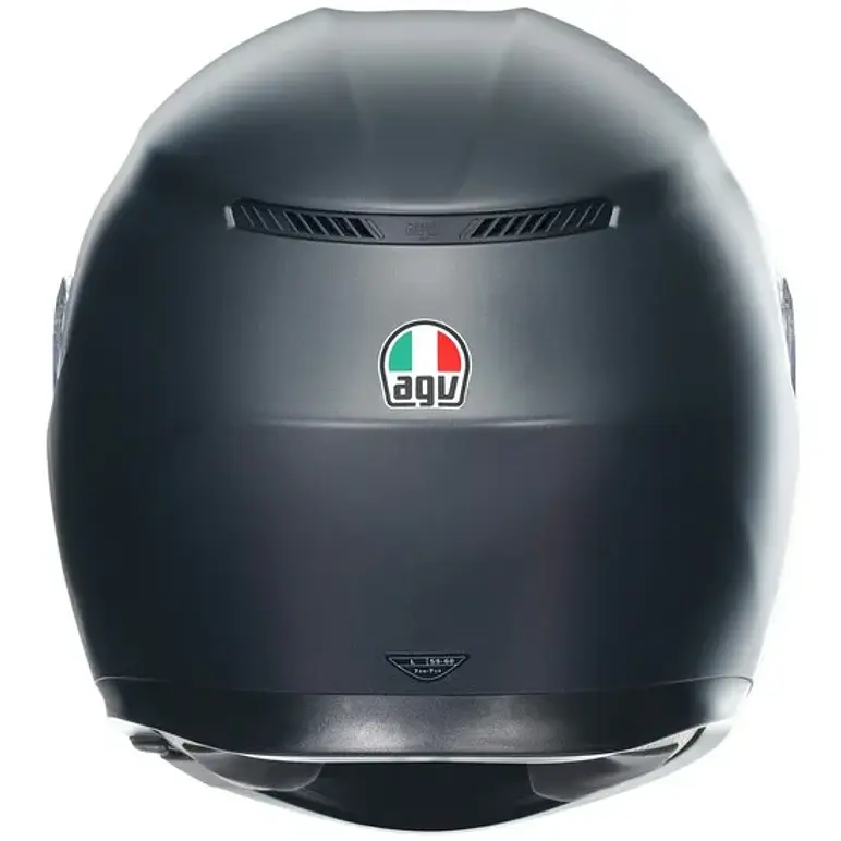 Casco AGV K3 Negro Matte (ECE22.06). QR Acreditación Chilena 4
