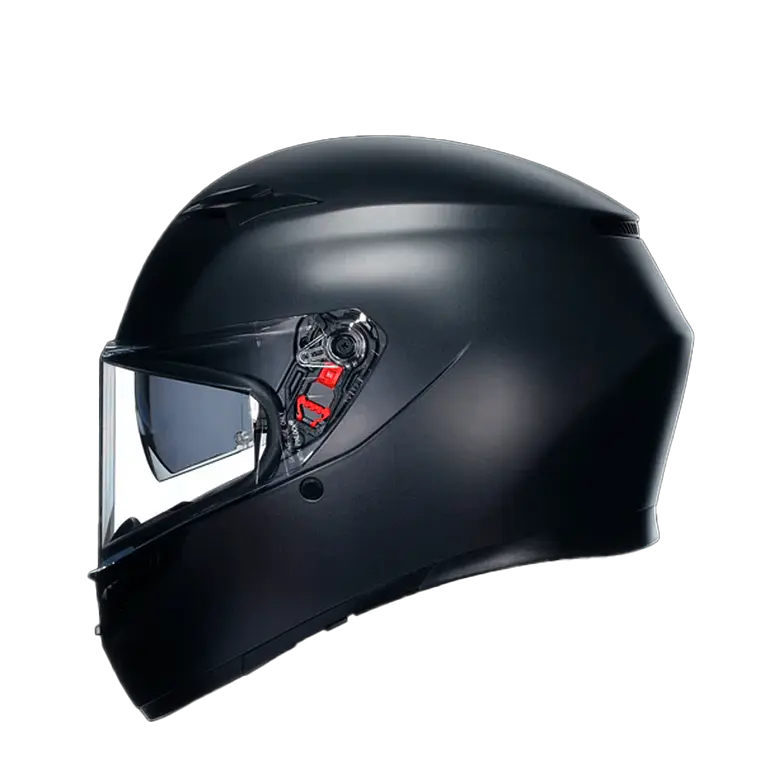 Casco AGV K3 Negro Matte (ECE22.06). QR Acreditación Chilena 5