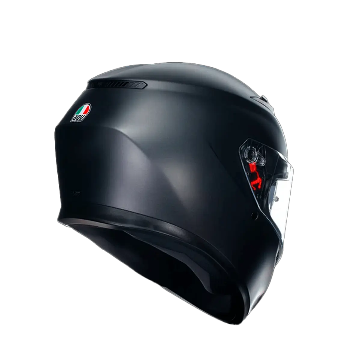 Casco AGV K3 Negro Matte (ECE22.06). QR Acreditación Chilena 6