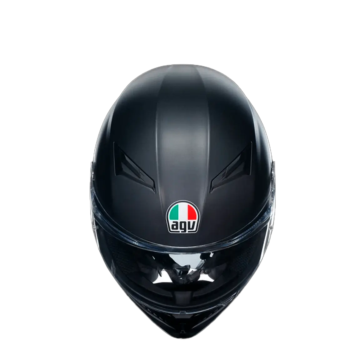 Casco AGV K3 Negro Matte (ECE22.06). QR Acreditación Chilena 2
