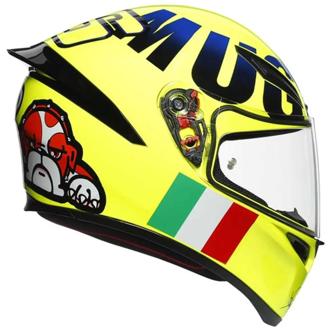 Casco AGV K1 S Rossi Mugello 2016. ECE 22.06. (QR Acreditación Chilena) 3