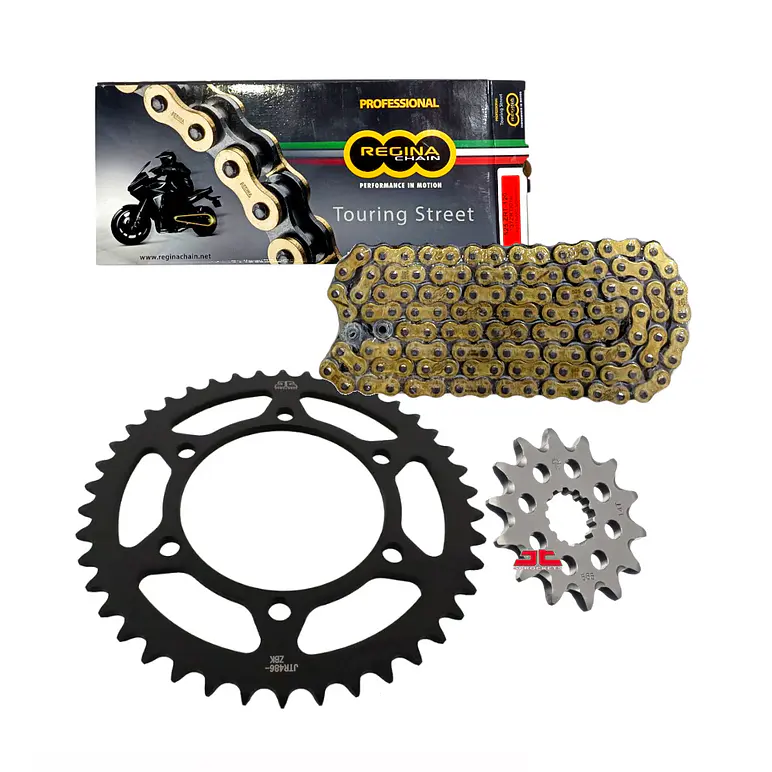 Kit de Transmisión Yamaha R3, MT-03, R3A. Regina - JT Sprockets 1