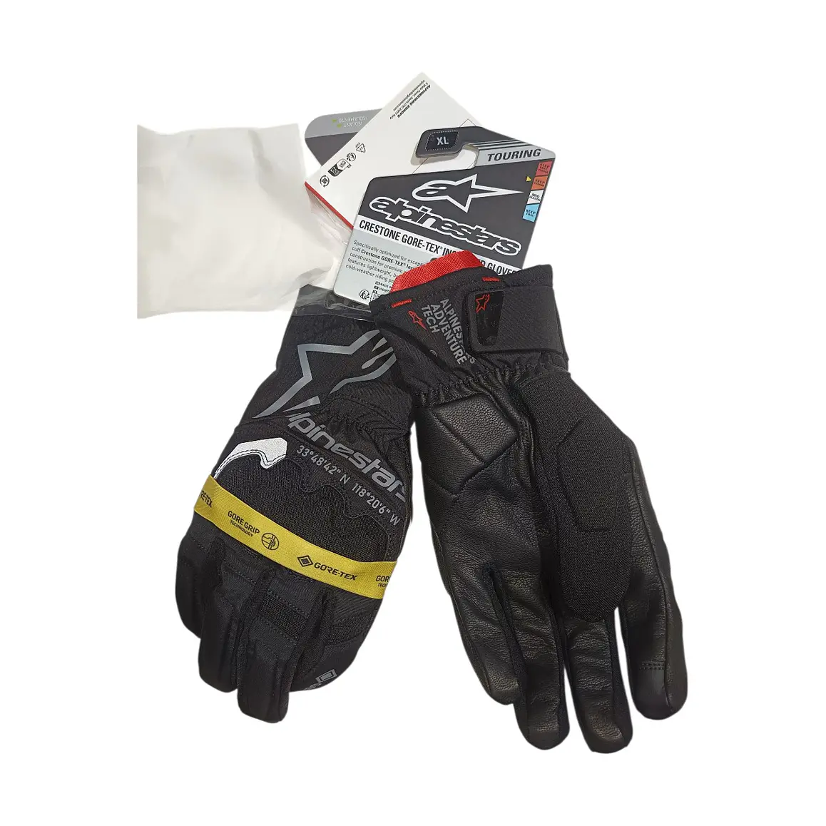 Guantes Alpinestars Crestone Gore-Tex. Impermeable premium 2
