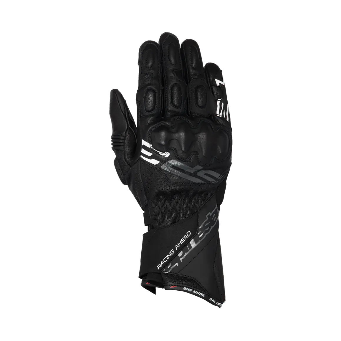 Guantes Alpinestars SP-3. Diseño Racing, Color Negro, Cuero 1