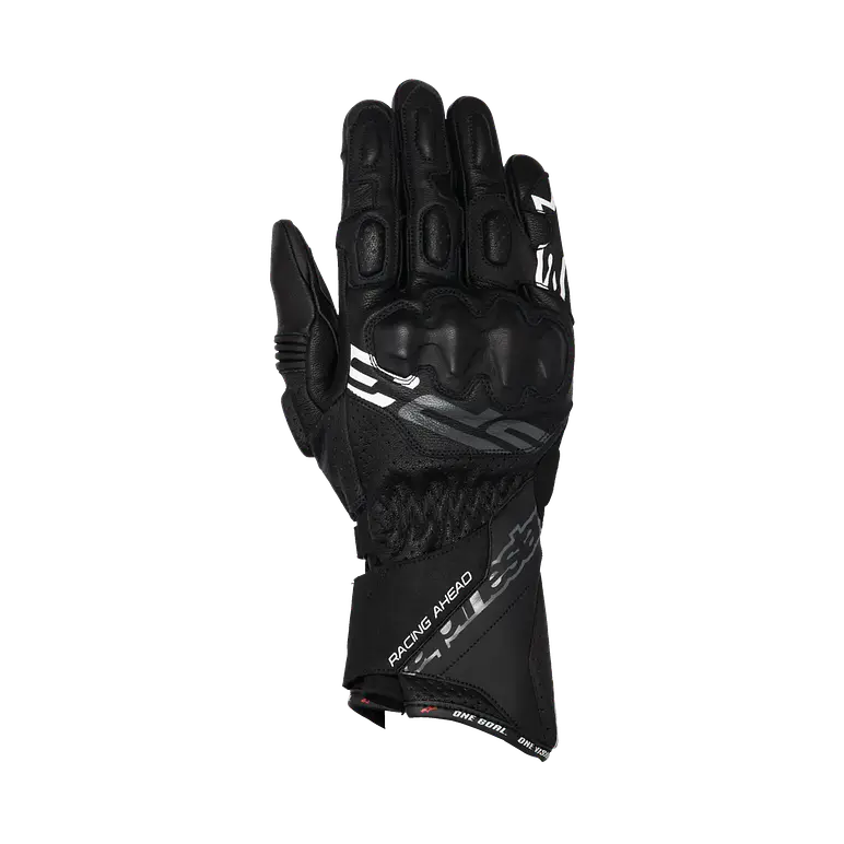 Guantes Alpinestars SP-3. Diseño Racing, Color Negro, Cuero 1