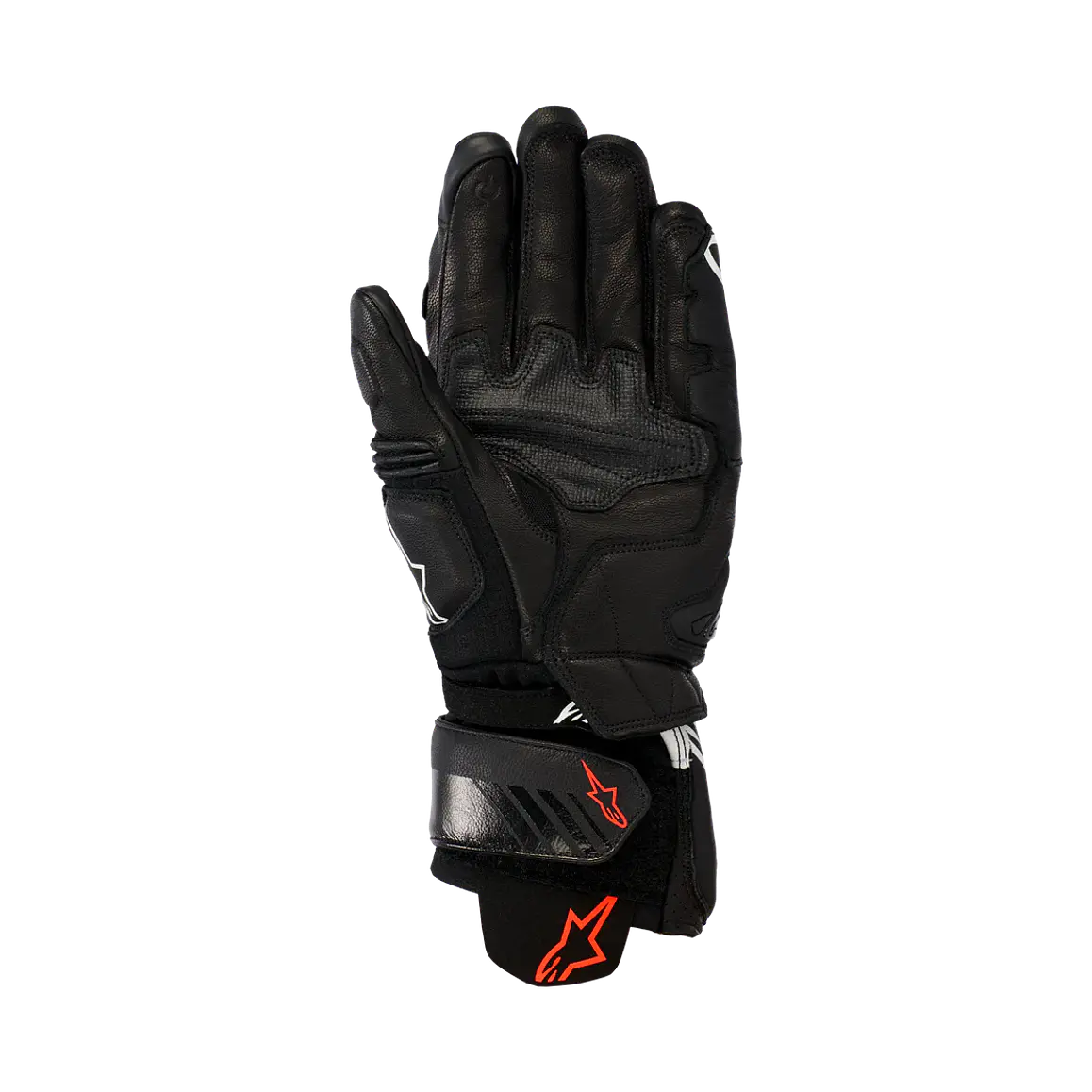 Guantes Alpinestars GP Plus R V3. Diseño Racing, Color Negro-Blanco 2
