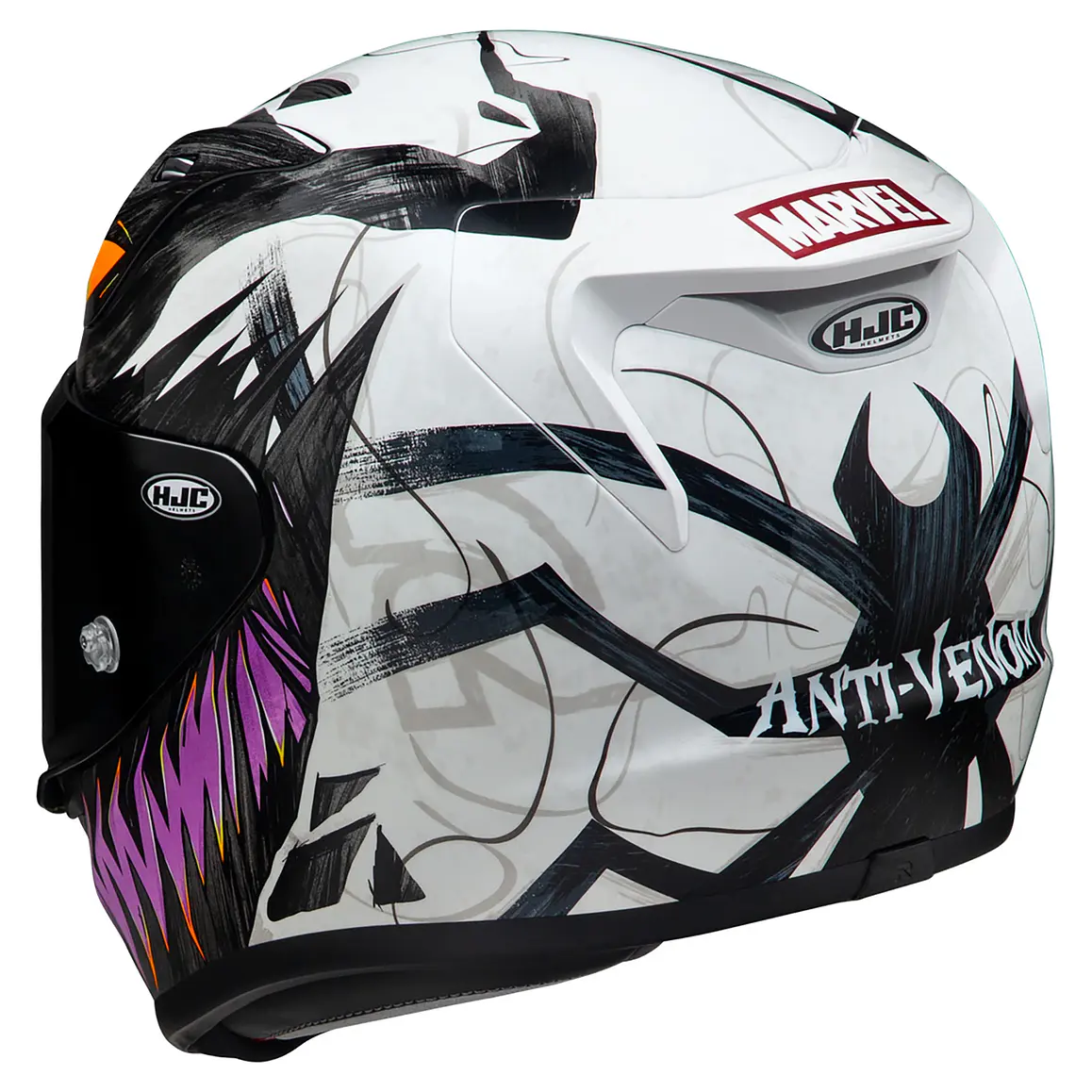 Casco HJC RPHA 12 Anti Venom 2 Marvel 6