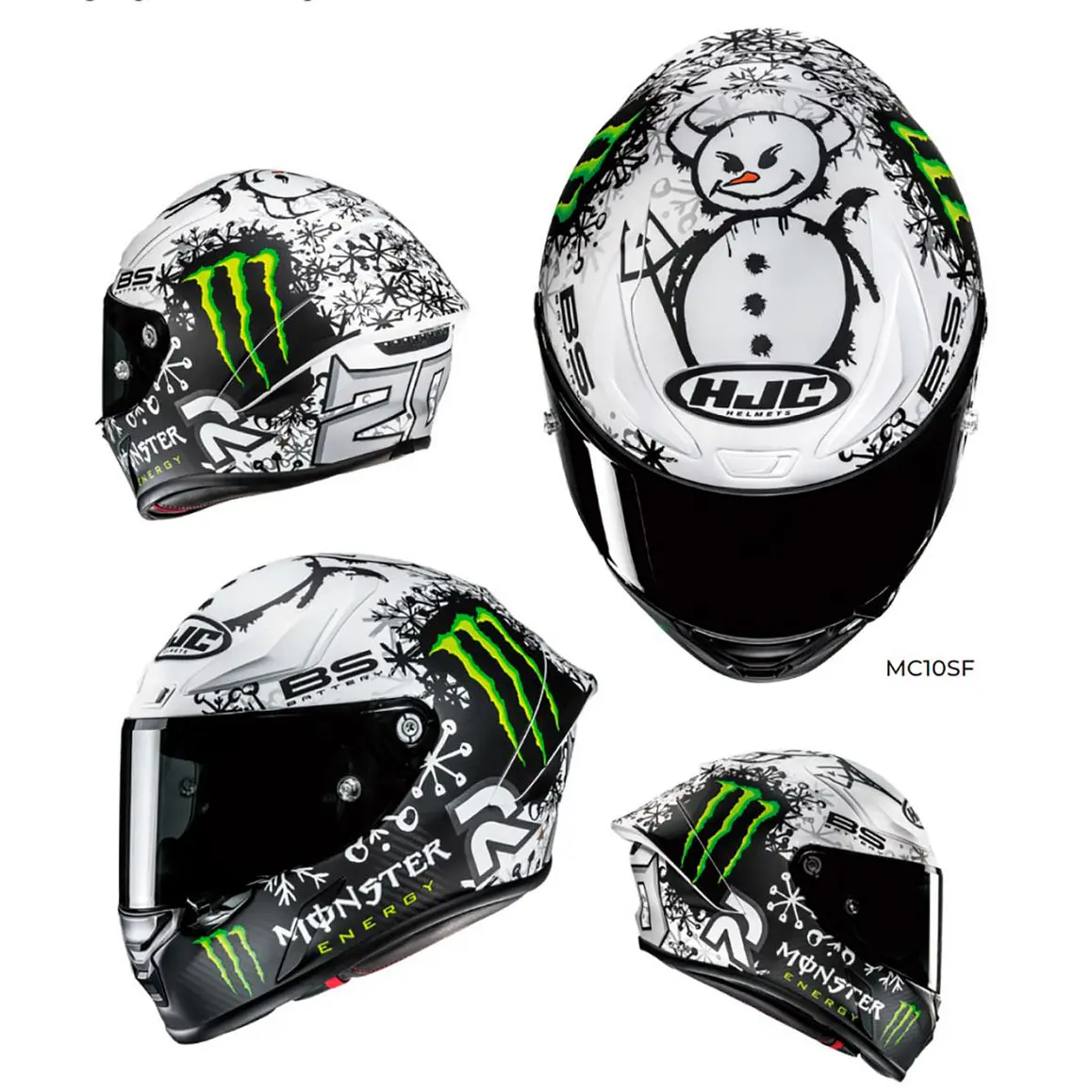 Casco HJC RPHA 1 V2 Carbon Snow Diablo 6