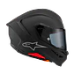 Casco Alpinestars S-R7 Negro Matte - Miniatura 5