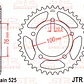 Catalina JT Sprockets Benelli 302 S, TNT300, 502C, 752 S. De 44 dientes - Miniatura 3
