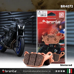 Pastillas de Freno Traseras Suzuki DL Vstrom 650, 1000. Brenta Sinterizadas