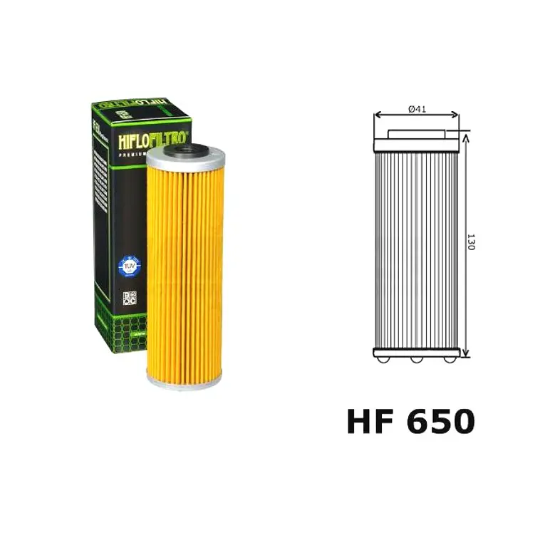 Filtro de Aceite HifloFiltro KTM 1290 Super Adventure (HF-650) 4