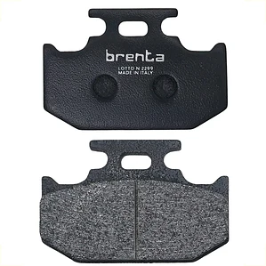 Pastillas de Freno Traseras Yamaha FZ25, R15 V3, R15 V4. Brenta Orgánicas