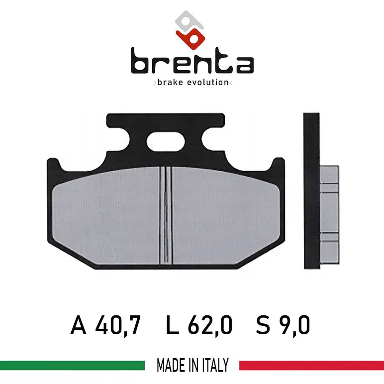 Pastillas de Freno Traseras Yamaha FZ25, R15 V3, R15 V4. Brenta Orgánicas 3