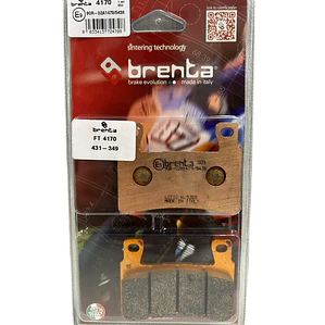 Pastillas de Freno Delanteras Kawasaki ZX6R. Brenta Sinterizadas