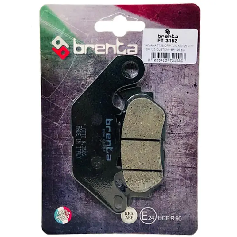 Pastillas de Freno Delanteras Yamaha R15 V2, R15 V1. Brenta Orgánicas 1