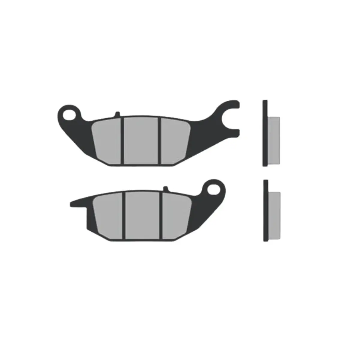 Pastillas de Freno Traseras Yamaha R15 V2, R15 V1. Brenta Orgánicas 2