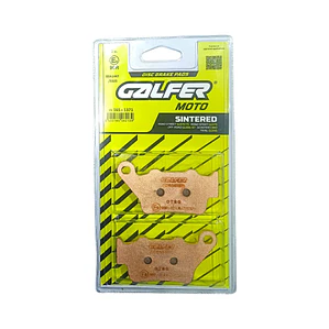 Pastillas de Freno Traseras Triumph Street Triple 765, Tiger 900 Rally Pro. Galfer Sinterizada