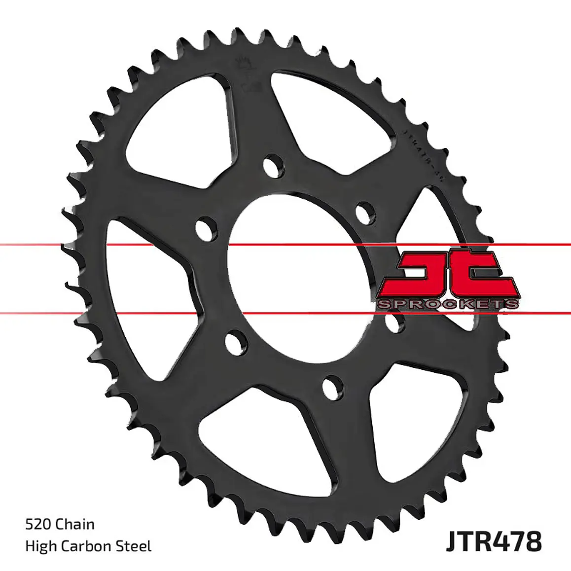 Catalina JT Sprockets Kawasaki ZX-6 R 636 Ninja (15-20). 43 Dientes 1