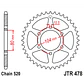 Catalina JT Sprockets Kawasaki ZX-6 R 636 Ninja (15-20). 43 Dientes - Miniatura 3