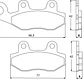 Pastillas de Freno Traseras Triumph Tiger 1200 XCX. Brenta Sinterizada - Miniatura 4