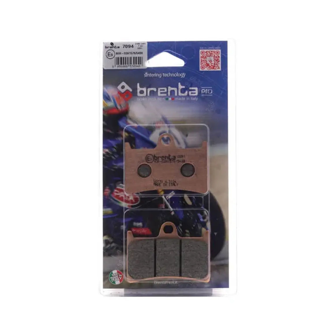 Pastillas de Freno Delanteras Yamaha R7, MT-07, MT-09. Brenta Pro 1