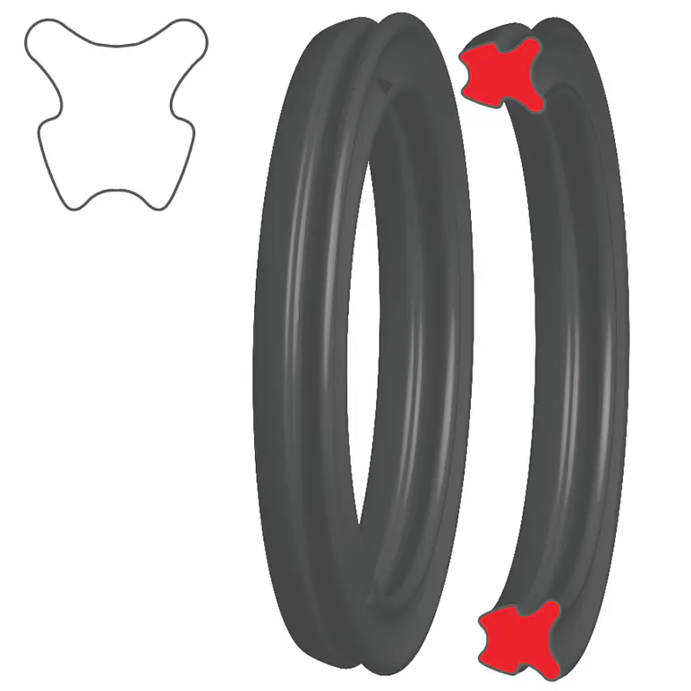 Cadena EK 520 SRX2. Con QX'ring, Japonesa, 120L, con Remache, Dorada 5
