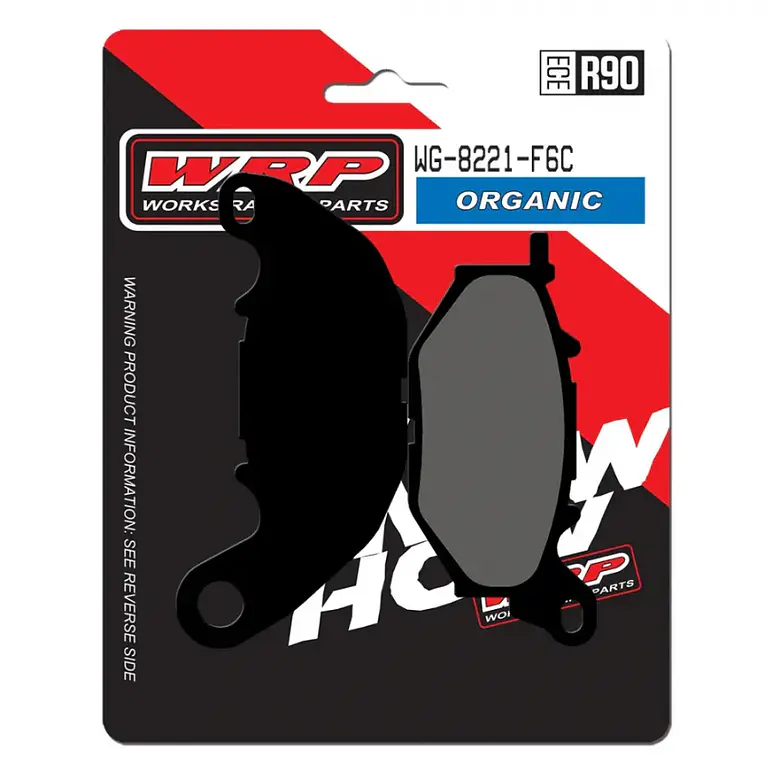 Pastillas de Freno Delanteras Yamaha R3, MT-03, R3A. WRP Orgánicas 1