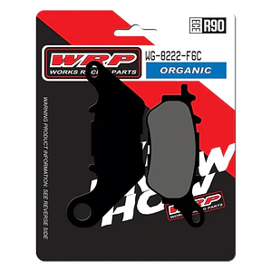 Pastillas de Freno Traseras Yamaha R3, MT-03, R3A. WRP Orgánicas