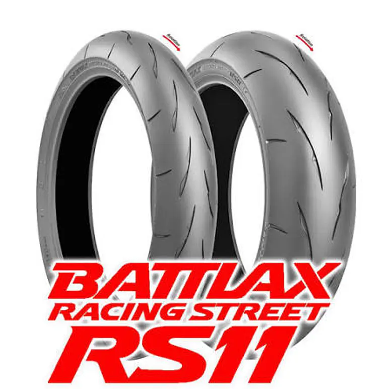 Battlax RS11 Racing Street, 120/70ZR-17. Neumático Bridgestone 4