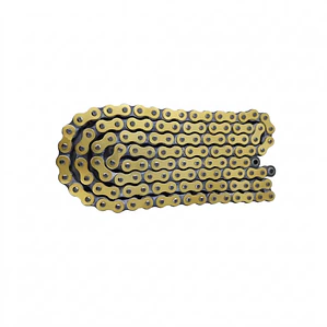 Cadena WRP 520 HZR. Z'ring, Remache y Clip, Italiana, Dorada, 120L