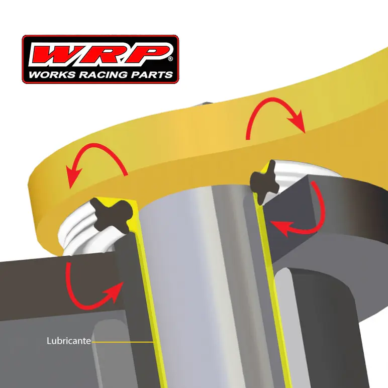Cadena WRP 520 HZR. Z'ring, Remache y Clip, Italiana, Dorada, 120L 4