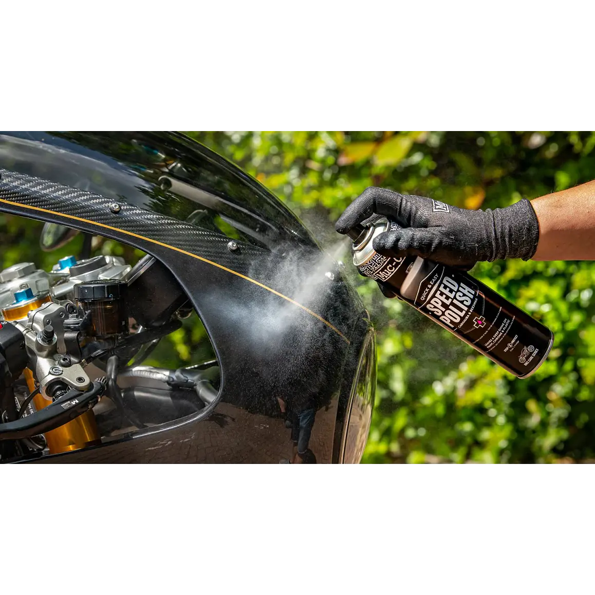 Pulidor y Cera Muc-Off Speed Polish. 400ml 2
