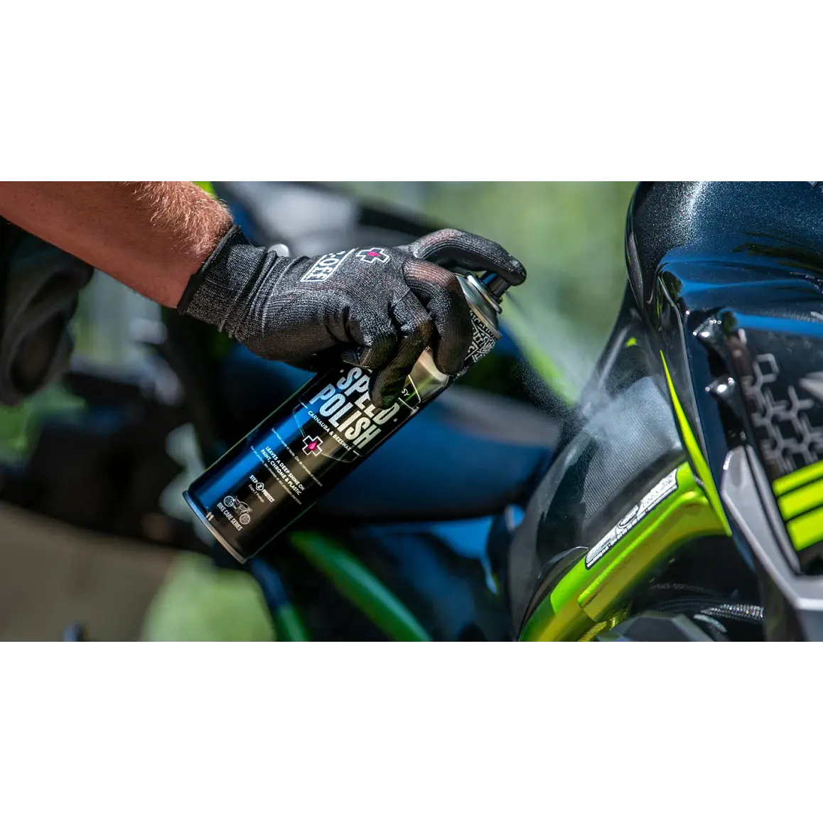 Pulidor y Cera Muc-Off Speed Polish. 400ml 3